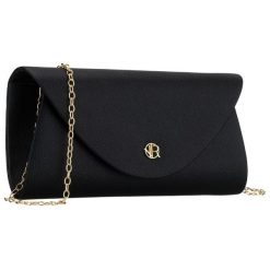 Kopertówka damska wykonana ze skóry ekologicznej w czarnym kolorze Rovicky R-XS029-1. Czarne torebki wizytowe damskie ROVICKY, bez wzorów, ze skóry ekologicznej, bez dodatków. Za 45.00 zł.