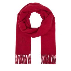 Szalik LAUREN RALPH LAUREN. Czerwone szaliki damskie Lauren Ralph Lauren, bez wzorów. Za 689.99 zł.