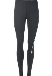 Damskie legginsy Endurance Mahana XQL. Czarne legginsy damskie Endurance, bez wzorów, z materiału, długie, do biegania. Za 179.99 zł.