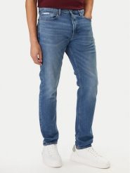 Calvin Klein Jeans Jeansy LV04RF949G Niebieski Tapered Fit. Niebieskie jeansy męskie Calvin Klein Jeans, z bawełny. Za 399.99 zł.