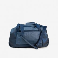 Torba sportowa Kipsta Academic sztywne dno, hydrofobowa, 35 L. Brązowe torby sportowe męskie KIPSTA, bez wzorów, z materiału. Za 99.99 zł.