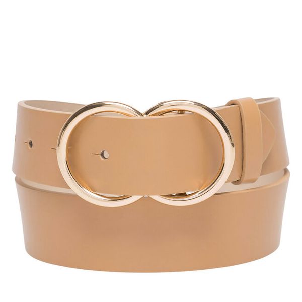 Pasek Damski Jenny Fairy. Brązowe paski damskie Jenny Fairy, bez wzorów. Za 39.99 zł.