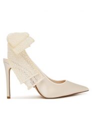 Steve Madden Sandały Teacup-P 11005220 Biały. Białe sandały damskie Steve Madden, bez wzorów, z materiału, bez obcasa, na szpilce, bez zapięcia. Za 729.99 zł.