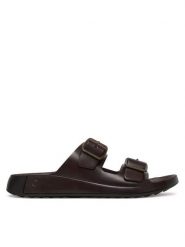 ECCO Klapki Cozmo 55280401667 Brązowy. Brązowe klapki męskie ecco, bez wzorów, ze skóry, bez zapięcia. Za 529.99 zł.