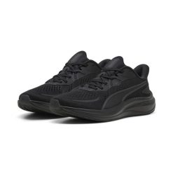 Buty do biegania unisex Skyrocket Lite 2 PUMA. Czarne obuwie sportowe damskie Puma, bez wzorów, bez zapięcia, do biegania. Za 249.00 zł.