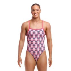 Strój kąpielowy damski jednoczęściowy na basen plażę Funkita. Białe stroje kąpielowe damskie Funkita, s, bez wzorów. Za 179.00 zł.