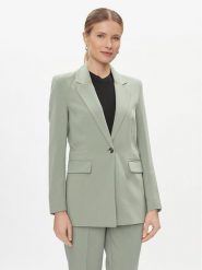 ONLY Marynarka Raven 15311048 Zielony Regular Fit. Zielone marynarki i żakiety damskie ONLY, bez wzorów, z syntetyku, bez kołnierzyka, bez ramiączek. Za 129.99 zł.