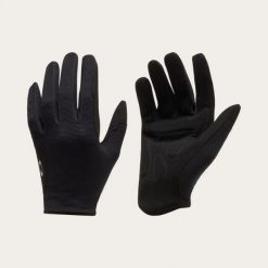 Rękawiczki rowerowe Oakley ICON CLASSIC ROAD FOS901804-02E. Czarne rękawiczki męskie Oakley, bez wzorów, z nylonu. Za 147.39 zł.