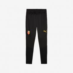 Spodnie piłkarskie Puma RC Lens 24/25 treningowe. Spodnie dresowe damskie Puma, m, bez wzorów, z dresówki, do piłki nożnej. Za 349.99 zł.