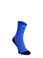 Skarpety do biegania X-Socks Trailrun Perform Crew. Niebieskie skarpety męskie X-Socks, bez wzorów, z materiału. Za 120.99 zł.
