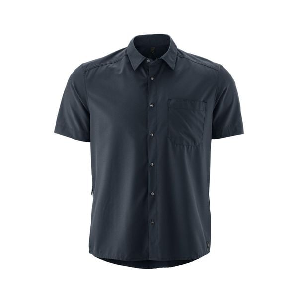 Koszula Gonso Adventure. Czarne koszule męskie Gonso, m, bez wzorów, z materiału, eleganckie, bez kołnierzyka, bez ramiączek. Za 411.00 zł.