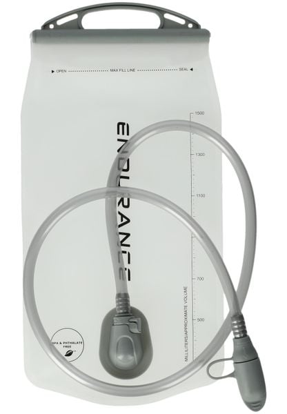Torba na wodę Endurance Benson 1,5L. Białe torby sportowe męskie Endurance, bez wzorów, z materiału. Za 123.50 zł.