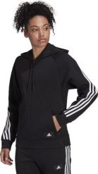 Adidas Bluza adidas FI 3 Stripes Full-Zip Reg H57287. Bluzy damskie Adidas, bez wzorów, bez ramiączek, bez kaptura. Za 170.27 zł.