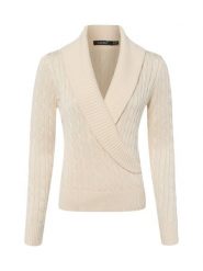 Lauren Ralph Lauren bluza z dzianiny Kobiety Bawełna beżowy, M. Brązowe bluzy damskie Lauren Ralph Lauren, m, bez wzorów, z bawełny, bez ramiączek, bez kaptura. Za 949.95 zł.