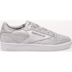 Reebok Classic - Buty. Szare obuwie sportowe damskie Reebok Classic, bez wzorów, z gumy, z okrągłym noskiem, bez zapięcia, Adidas Advantage, climacool (adidas). W wyprzedaży za 129.90 zł.