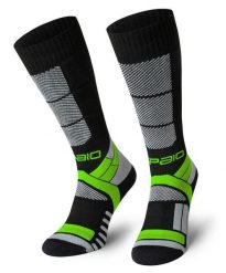 Skarpety narciarskie Spaio Thermo-Evo Unisex. Czarne skarpetki damskie Spaio, bez wzorów, z elastanu. Za 74.90 zł.