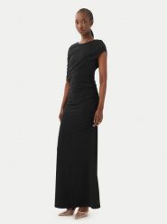 Vero Moda Sukienka wieczorowa Kassandra 10356465 Czarny Regular Fit. Czarne sukienki damskie Vero Moda, m, bez wzorów, z syntetyku, wizytowe, bez kołnierzyka, bez ramiączek. Za 249.99 zł.