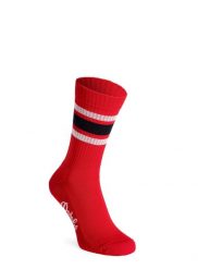 Skarpety merino Devold Archive Merino Sock. Czerwone skarpetki damskie Devold, bez wzorów, z elastanu. Za 153.99 zł.
