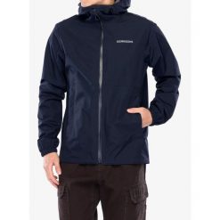 Kurtka przeciwdeszczowa męska Didriksons Dario Jacket. Niebieskie kurtki męskie Didriksons, m, bez wzorów, bez kaptura. Za 357.49 zł.