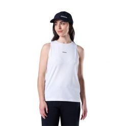 Damski tank top Rossignol Active. Białe topy damskie Rossignol, bez wzorów, bez kołnierzyka, bez ramiączek. Za 292.00 zł.