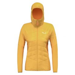 Damska kurtka puchowa Salewa Ortles Hyb Twr. Czerwone kurtki sportowe damskie Salewa, na zimę, l, bez wzorów, z materiału, bez ramiączek, bez kaptura, trekkingowe. Za 982.50 zł.