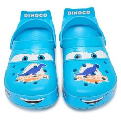 Klapki Crocs. Niebieskie klapki męskie Crocs, bez wzorów, bez zapięcia. Za 319.99 zł.