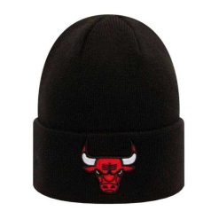 Męska Czapka Chicago Bulls. Czarne czapki męskie New Era, na zimę, bez wzorów. Za 188.99 zł.