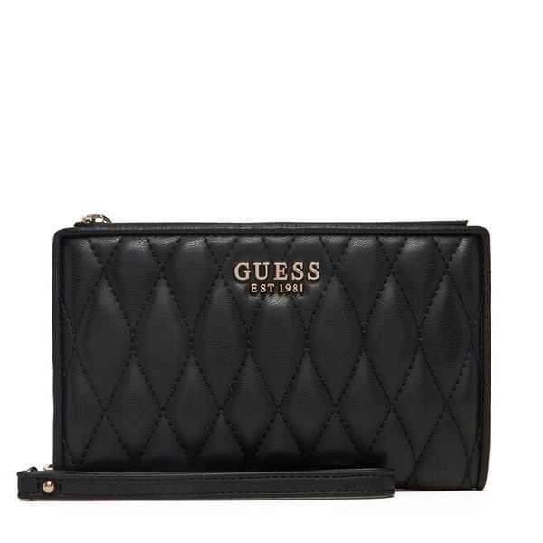 Portfel Guess. Czarne portfele damskie Guess. Za 249.99 zł.