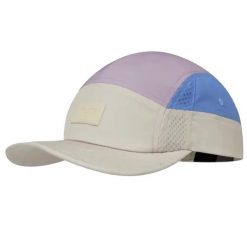 Czapka z daszkiem Damska Buff 5 Panel Go Cap. Czerwone czapki damskie Buff, bez wzorów, z elastanu, sportowe. Za 116.99 zł.