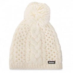 Czapka zimowa damska Eisbar Afra Pompon wełna merino. Białe czapki damskie Eisbar, na zimę, bez wzorów, z wełny, sportowe. Za 128.99 zł.