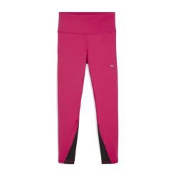 Legginsy damskie PUMA Train All Day 7/8 Tight. Czerwone legginsy damskie Puma, bez wzorów. Za 179.99 zł.