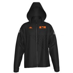 Kurtka z dresu Kappa Adverzipi Gmr. Czarne kurtki męskie Kappa, l, bez wzorów, z dresówki, sportowe, bez kaptura. Za 572.00 zł.