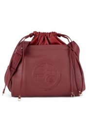 Beverly Hills Polo Club Torebka BHPC-K-039-06 Czerwony. Czerwone torebki do ręki damskie Beverly Hills Polo Club, bez wzorów, z materiału, bez dodatków. Za 104.99 zł.
