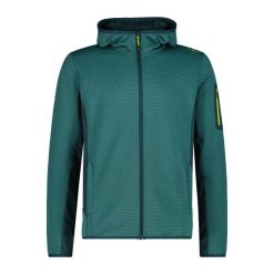 Bluza męska turystyczna CMP 34E7577. Zielone bluzy męskie CMP, m, bez wzorów, sportowe, bez ramiączek, bez kaptura. Za 371.50 zł.