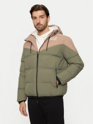 EA7 Emporio Armani Kurtka zimowa 6DPB30 PNDOZ 1846 Zielony Regular Fit. Zielone kurtki męskie EA7 Emporio Armani, na zimę, m, bez wzorów, z syntetyku, bez kaptura. Za 1,089.00 zł.