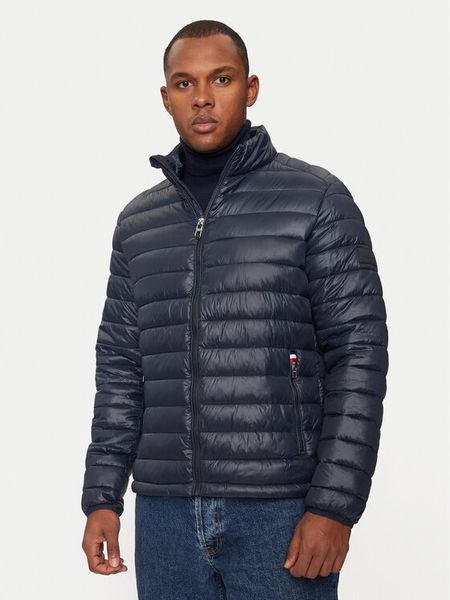 Hechter Paris Kurtka przejściowa 50111 142238 Granatowy Regular Fit. Niebieskie kurtki męskie Hechter Paris, m, bez wzorów, z syntetyku, bez kaptura. Za 459.99 zł.