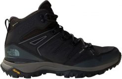 Buty trekkingowe damskie wysokie The North Face Hedgehog Mid GTX - tnf black/asphalt grey. Czarne obuwie trekkingowe damskie The North Face, bez zapięcia. Za 727.61 zł.