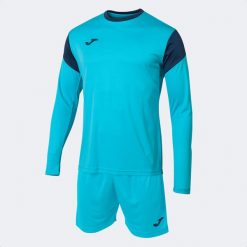Zestaw bramkarski męski Joma Phoenix gk. Niebieskie bluzy męskie Joma, m, bez wzorów, sportowe, bez ramiączek, bez kaptura. Za 141.99 zł.