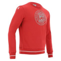 Bluza z okrągłym dekoltem Université de Bologne Merch Bj. Białe bluzy damskie Macron, s, bez wzorów, z materiału, klasyczne, bez ramiączek, bez kaptura. Za 296.00 zł.