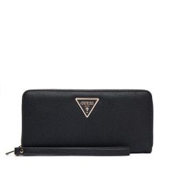 Portfel Guess. Czarne portfele damskie Guess. Za 229.99 zł.