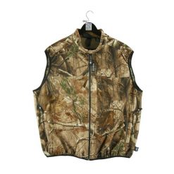 Męska kurtka polarowa do polowania Realtree. Brązowe kurtki męskie MOSSY OAK, l, bez wzorów, z polaru, sportowe, bez kaptura. Za 170.36 zł.