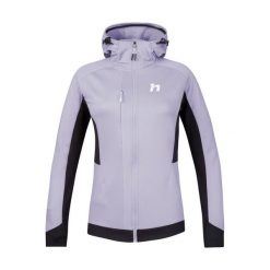 Bluza damska z kapturem Hannah Nela. Fioletowe bluzy damskie Hannah, bez wzorów, z materiału, sportowe, bez ramiączek, z kapturem. Za 497.00 zł.