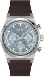 Zegarek Boss BOSS 1514219 zegarek męski szary 41 mm. Szare zegarki męskie Boss, bez wzorów. Za 1,014.75 zł.