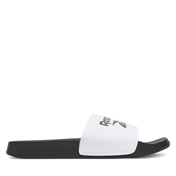 Klapki Reebok. Białe buty sportowe męskie Reebok, bez wzorów, bez zapięcia. Za 89.99 zł.