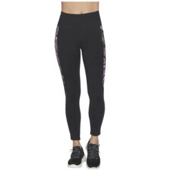 Legginsy Damskie Skechers. Czarne legginsy damskie Skechers, bez wzorów. Za 176.99 zł.