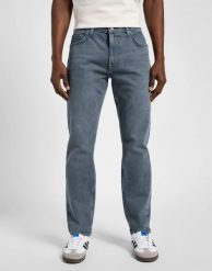 LEE RIDER MĘSKIE SPODNIE JEANSOWE JEANSY DŻINSY NATURAL GREY 112355796 L701008595. Szare jeansy męskie Lee, z jeansu. Za 219.99 zł.