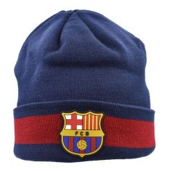Czapka FC Barcelona - oficjalna licencjonowana. Niebieskie czapki damskie FC BARCELONA, bez wzorów. Za 99.00 zł.