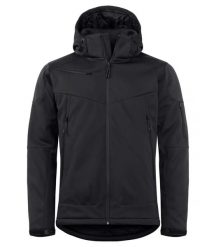 Clique Grayland Kurtka softshell pikowana męska, wodoodporna – Black. Czarne kurtki męskie CLIQUE, m, bez wzorów, z polaru. Za 501.65 zł.