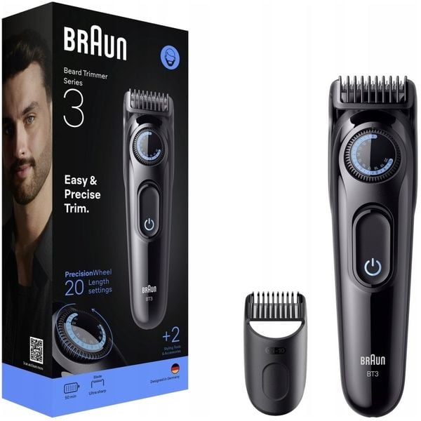 Trymer Braun Braun Series 3 BT3500. Golarki i trymery BRAUN. Za 170.37 zł.