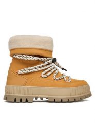 Palladium Śniegowce Pallashock Hiver 94349-621-M Brązowy. Brązowe śniegowce damskie Palladium, ze skóry, bez zapięcia. Za 539.99 zł.